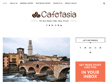 Tablet Screenshot of cafetasia.com